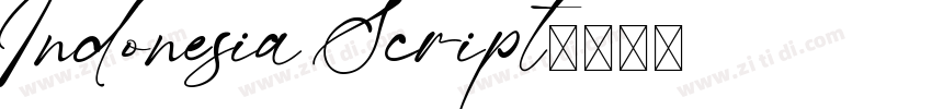 Indonesia Script字体转换